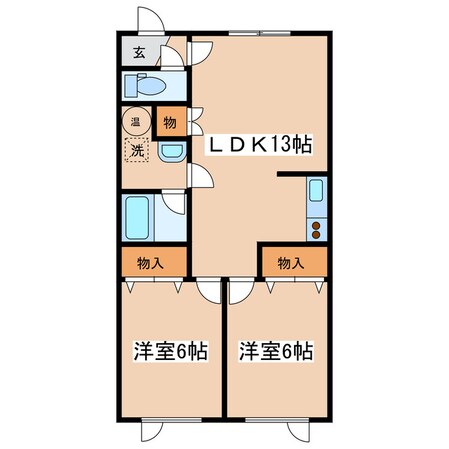 たくみ２００２の物件間取画像